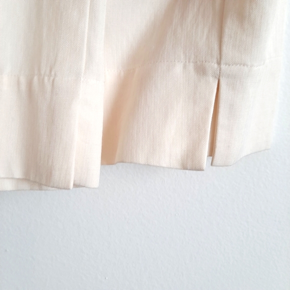 Eileen Fisher Silk Cotton Blouse Button Front 12 - Picture 5 of 8